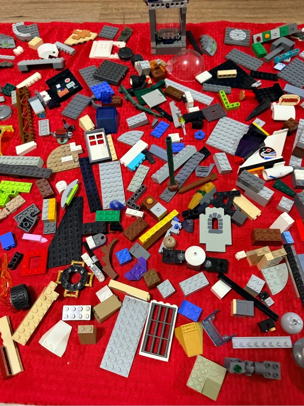 Legos mixed lots wheels ect vintage minifigures